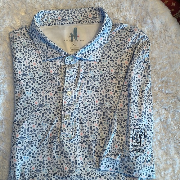 Johnny O Viva Las Jo Polo Jersey TPC Sawgrass Logo Size XL - Picture 4 of 4